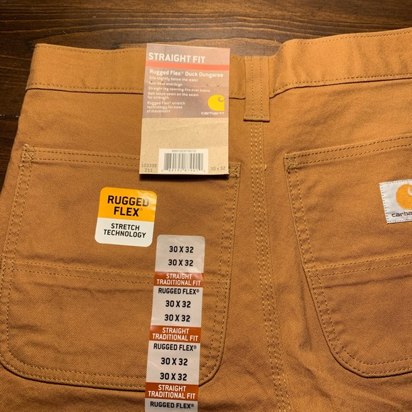 rugged flex duck dungaree